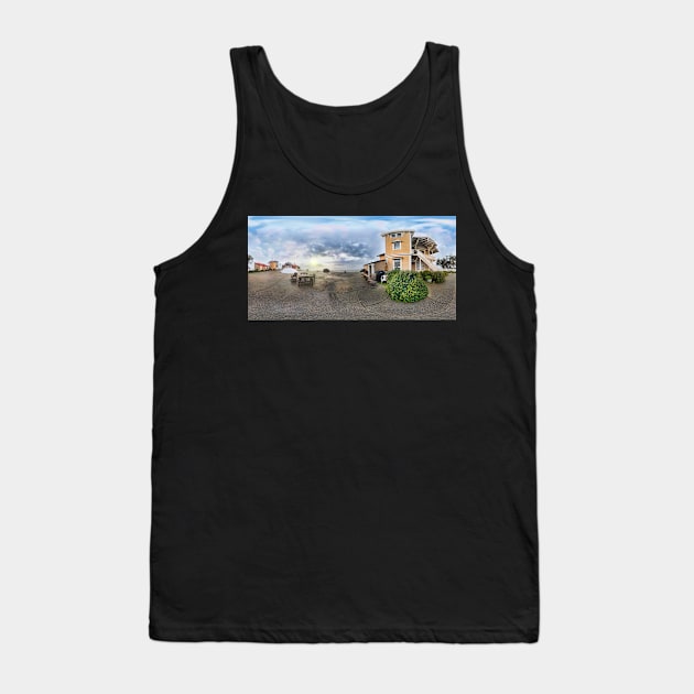 East Brother Island - Panorama Tank Top by randymir